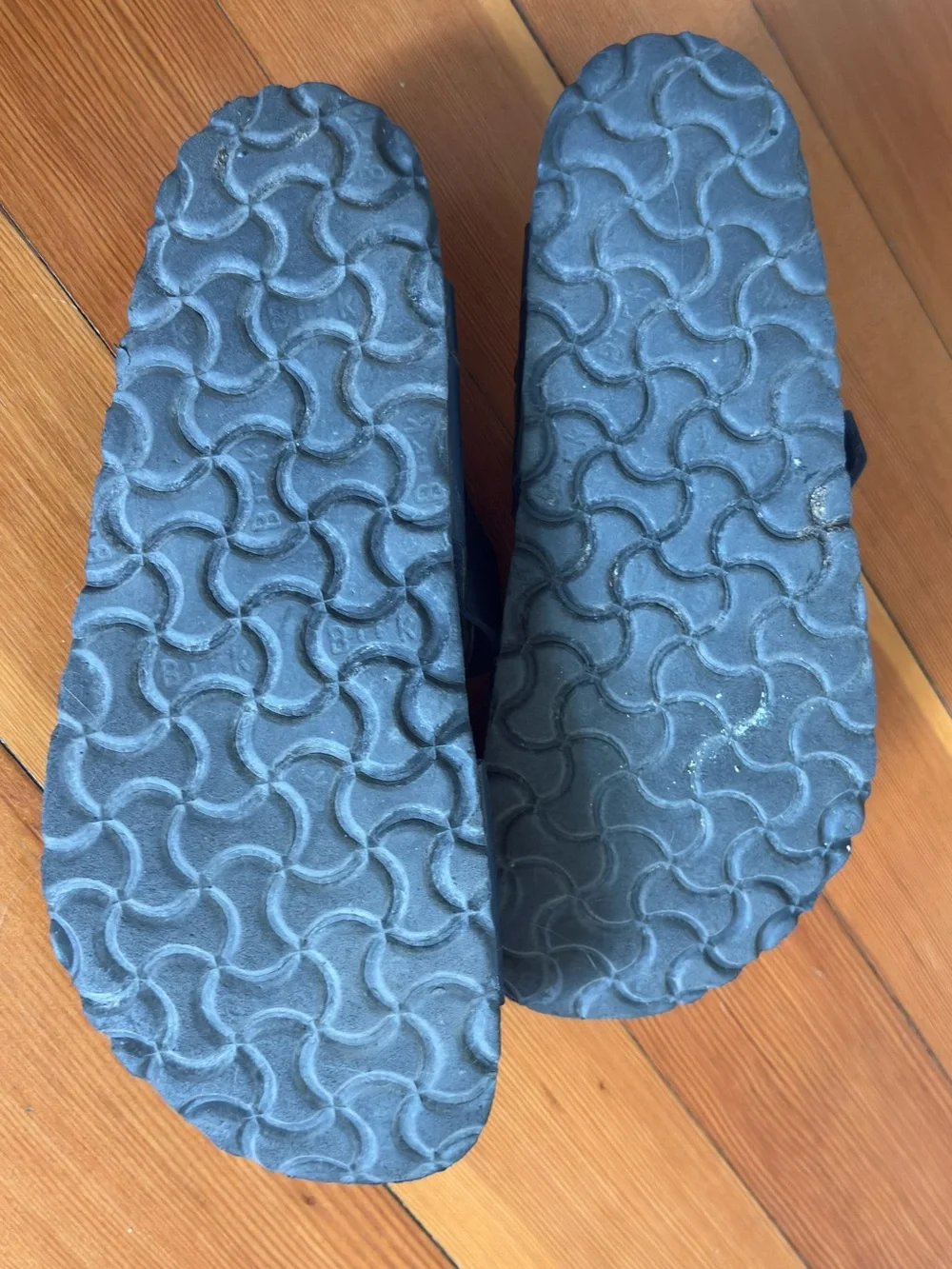 Birkenstock Blue Double Strap Buckle Sandals